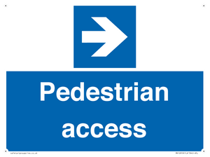 Pedestrian access